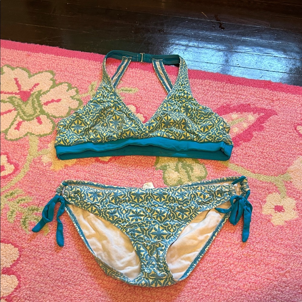 Next Blue and White Bikini Set